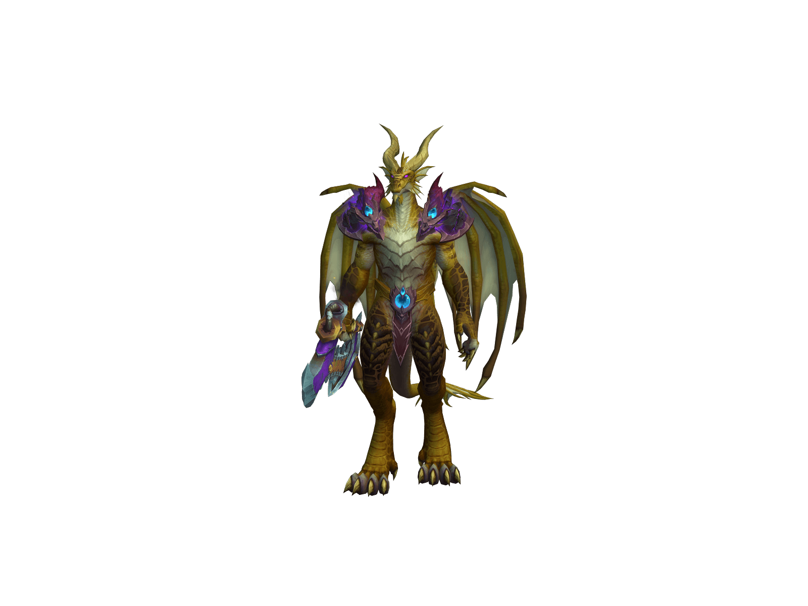 Full character render of Börnï
