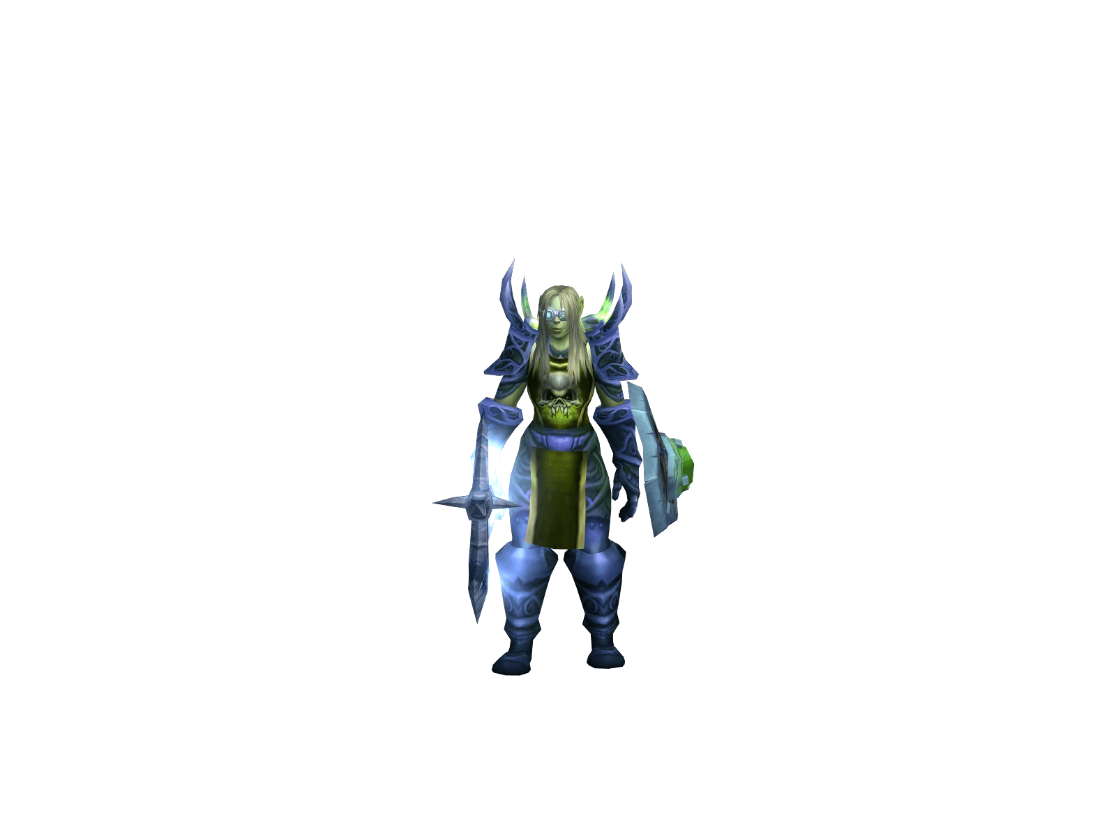 Full character render of Blueclassbad