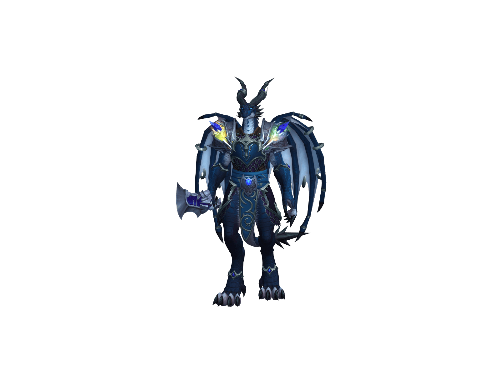 Full character render of Valdrakon