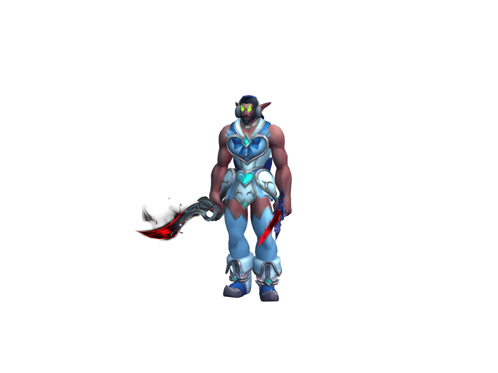 Full character render of Misaak
