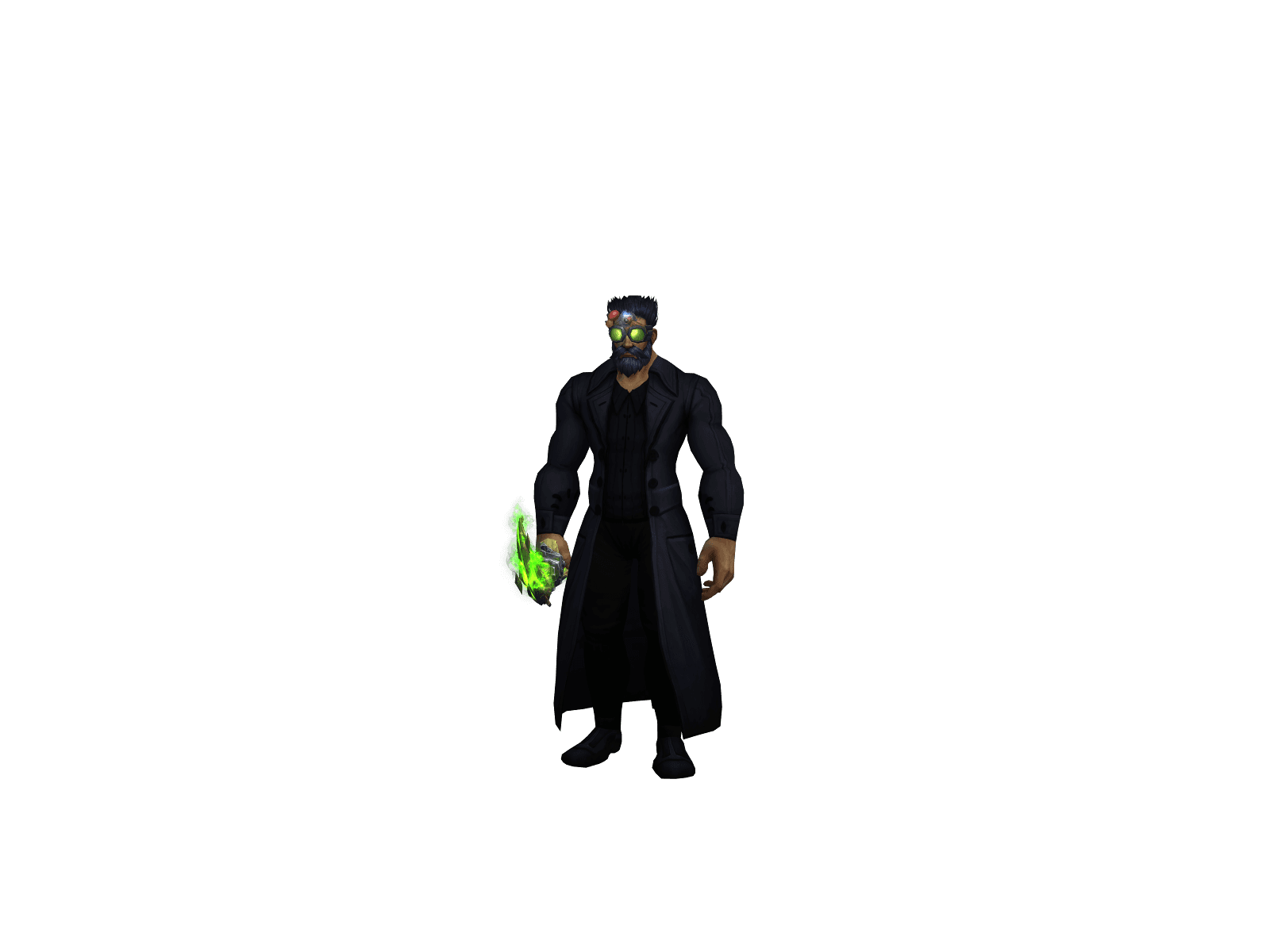 Full character render of Fluxdog