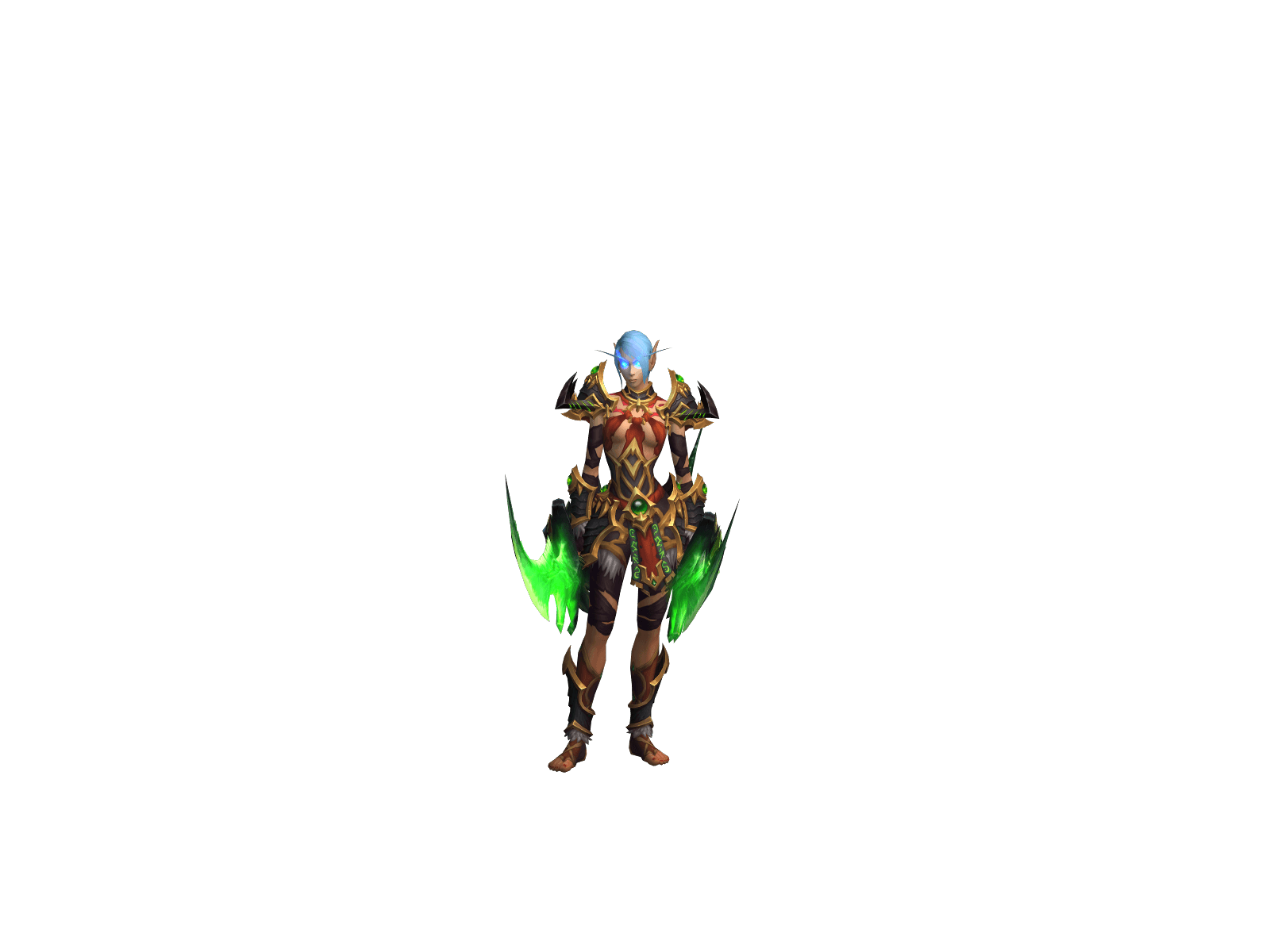 Full character render of Orkaya