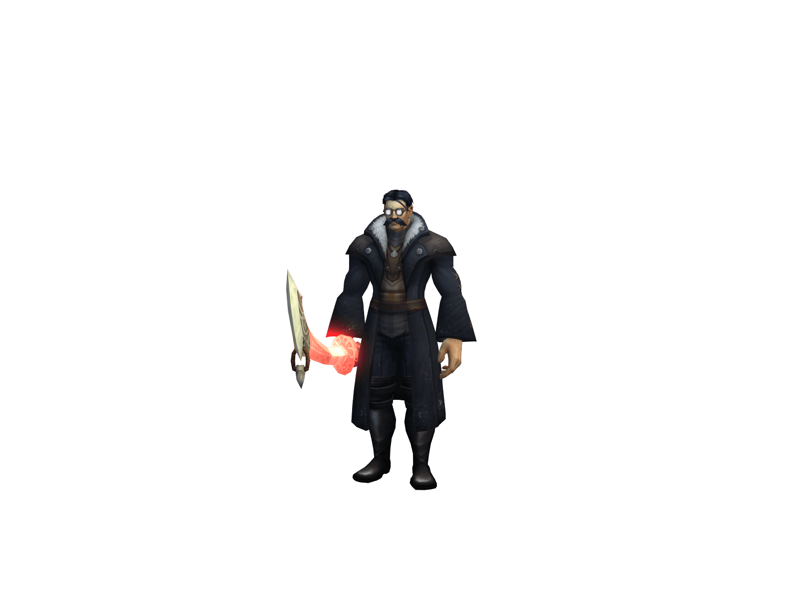 Full character render of Рюминский