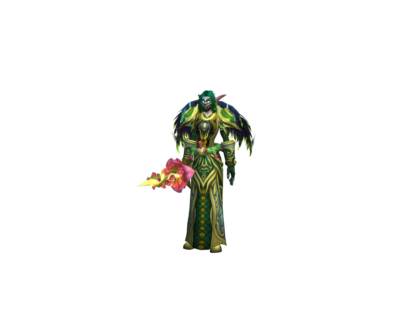 Full character render of Перга