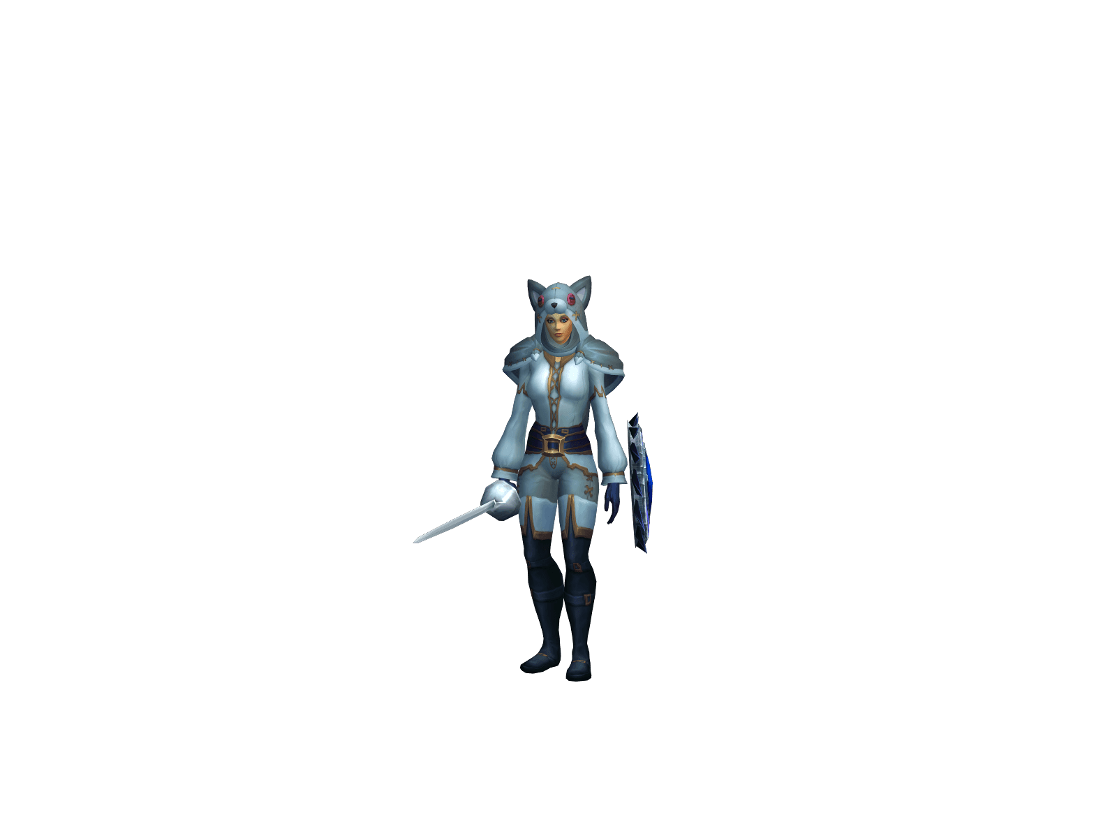 Full character render of Газээль