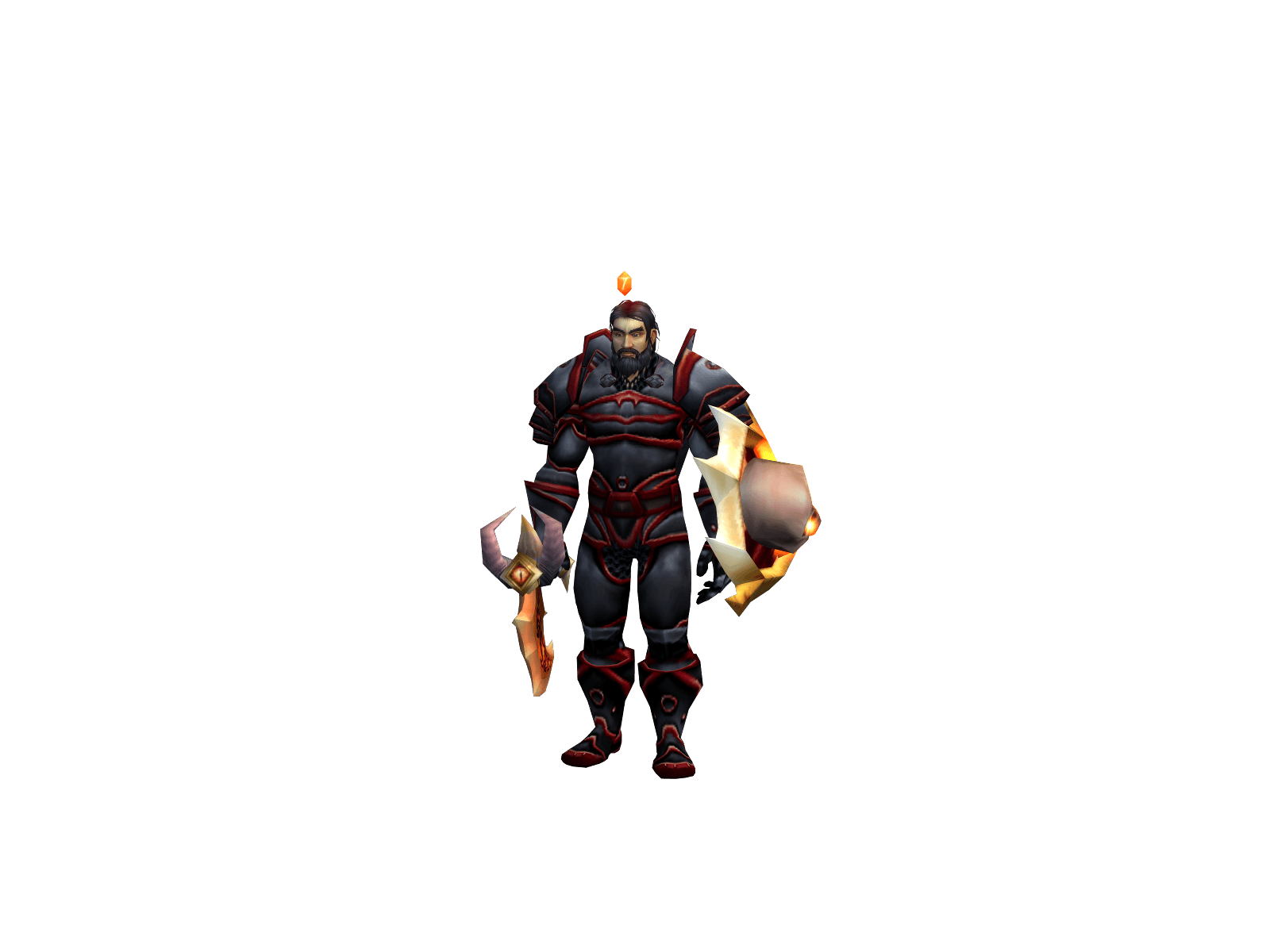 Full character render of Grimdal