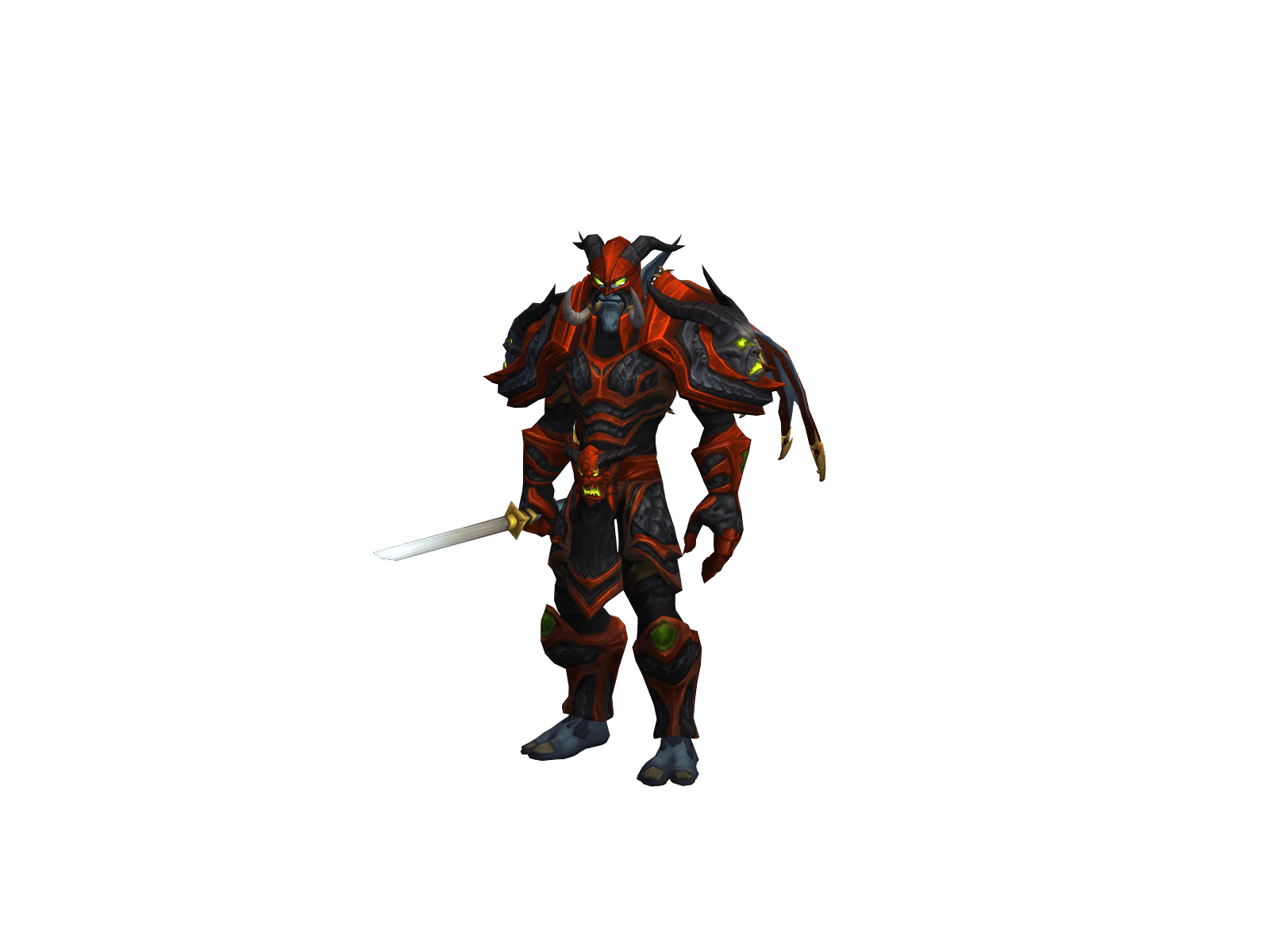 Full character render of Darksoul