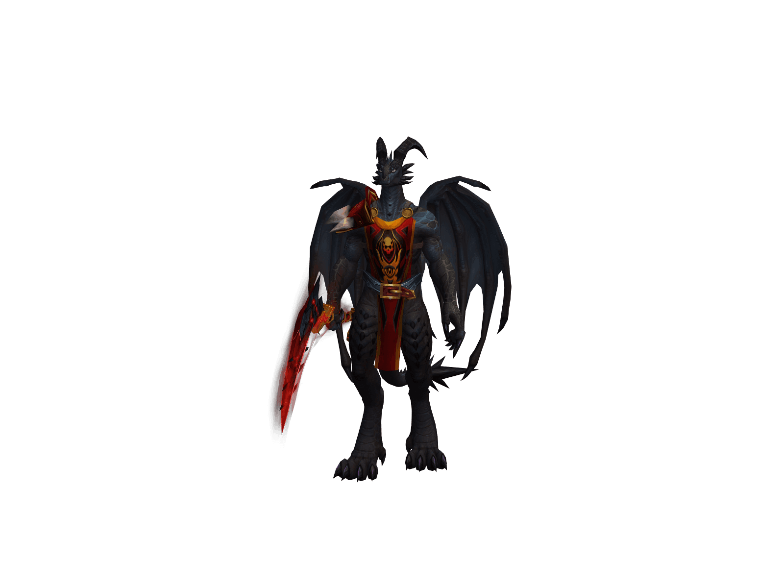Full character render of Fyrkaz
