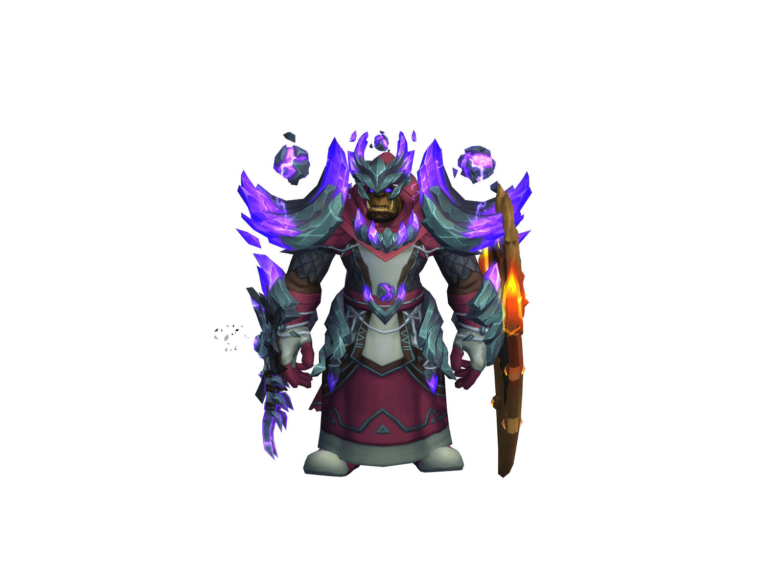 Full character render of Gregok