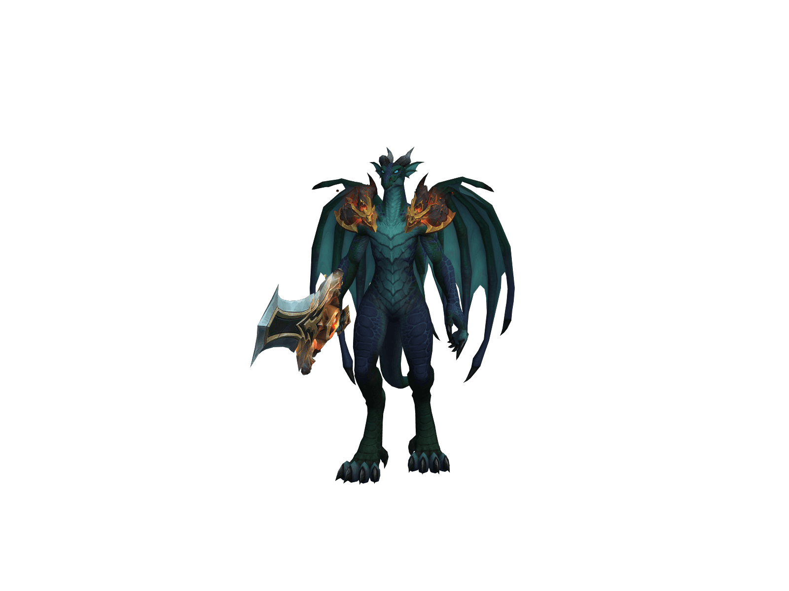 Full character render of Nuclearzilla