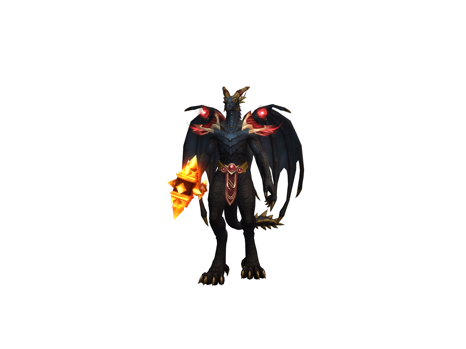 Full character render of Dwagon