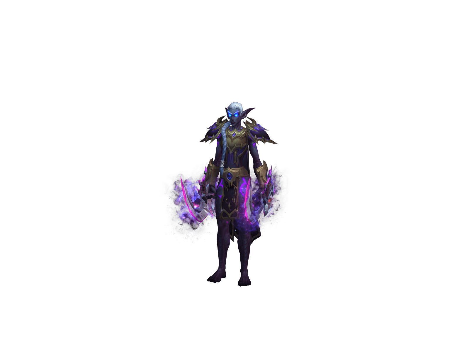 Full character render of Qaayb