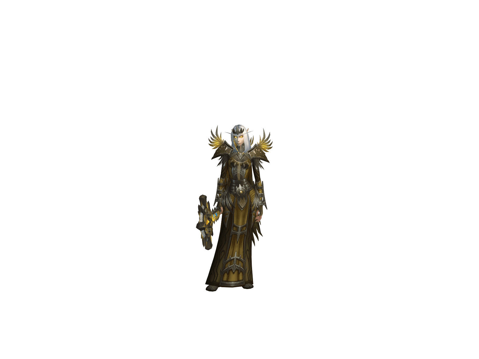 Full character render of Holyluzem