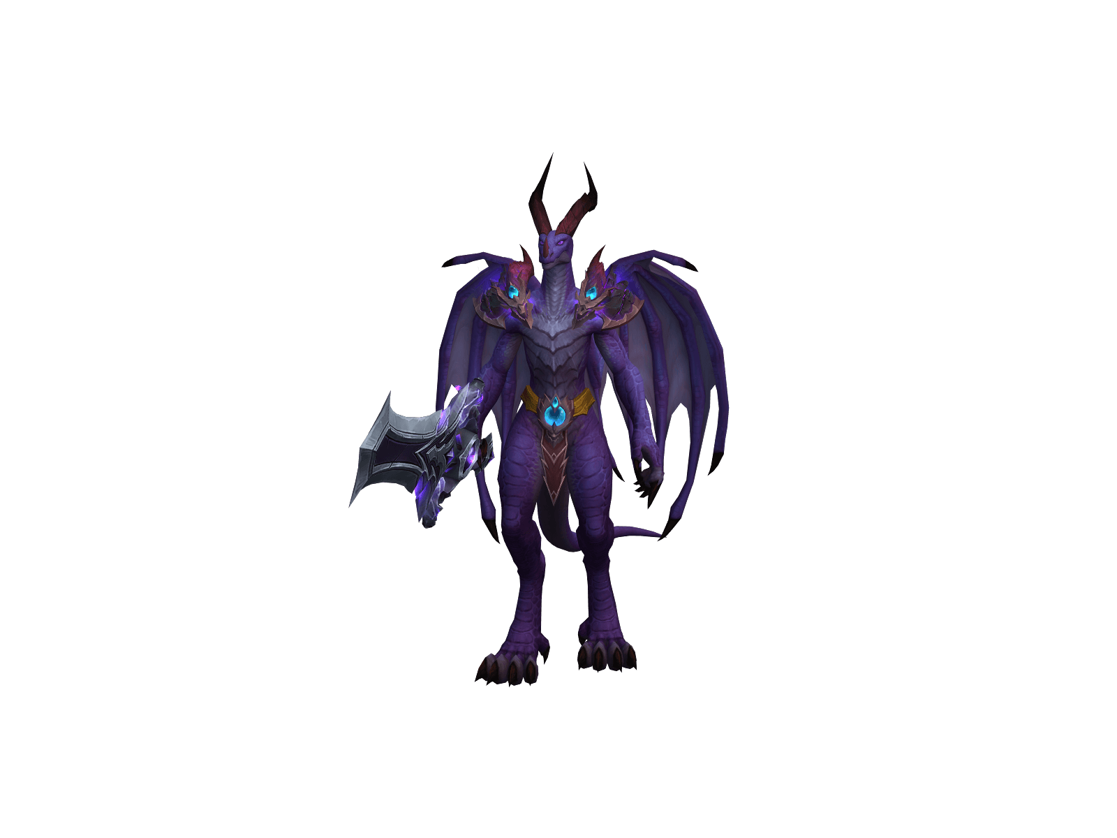 Full character render of Threefourone