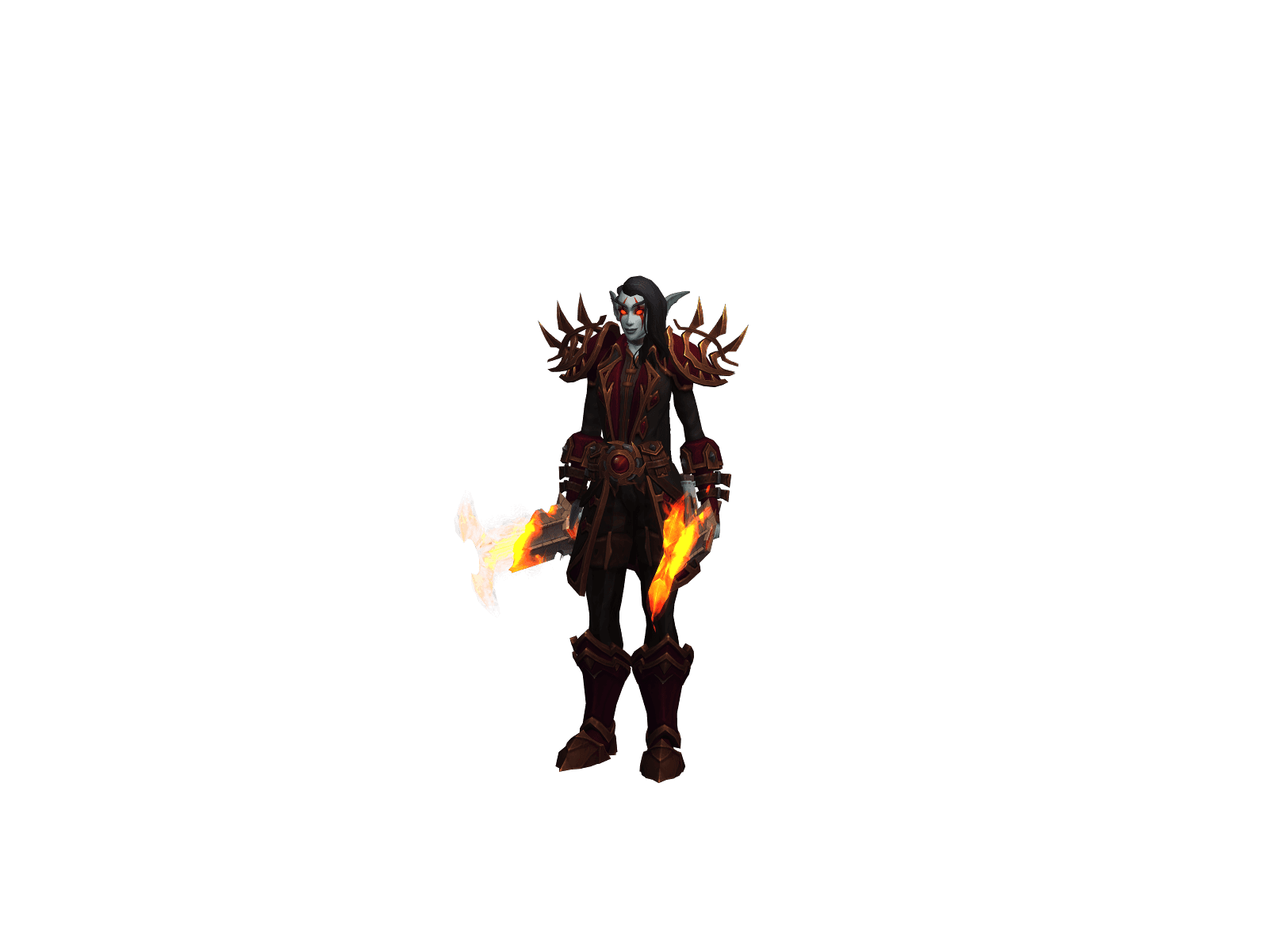 Full character render of Næturblaði