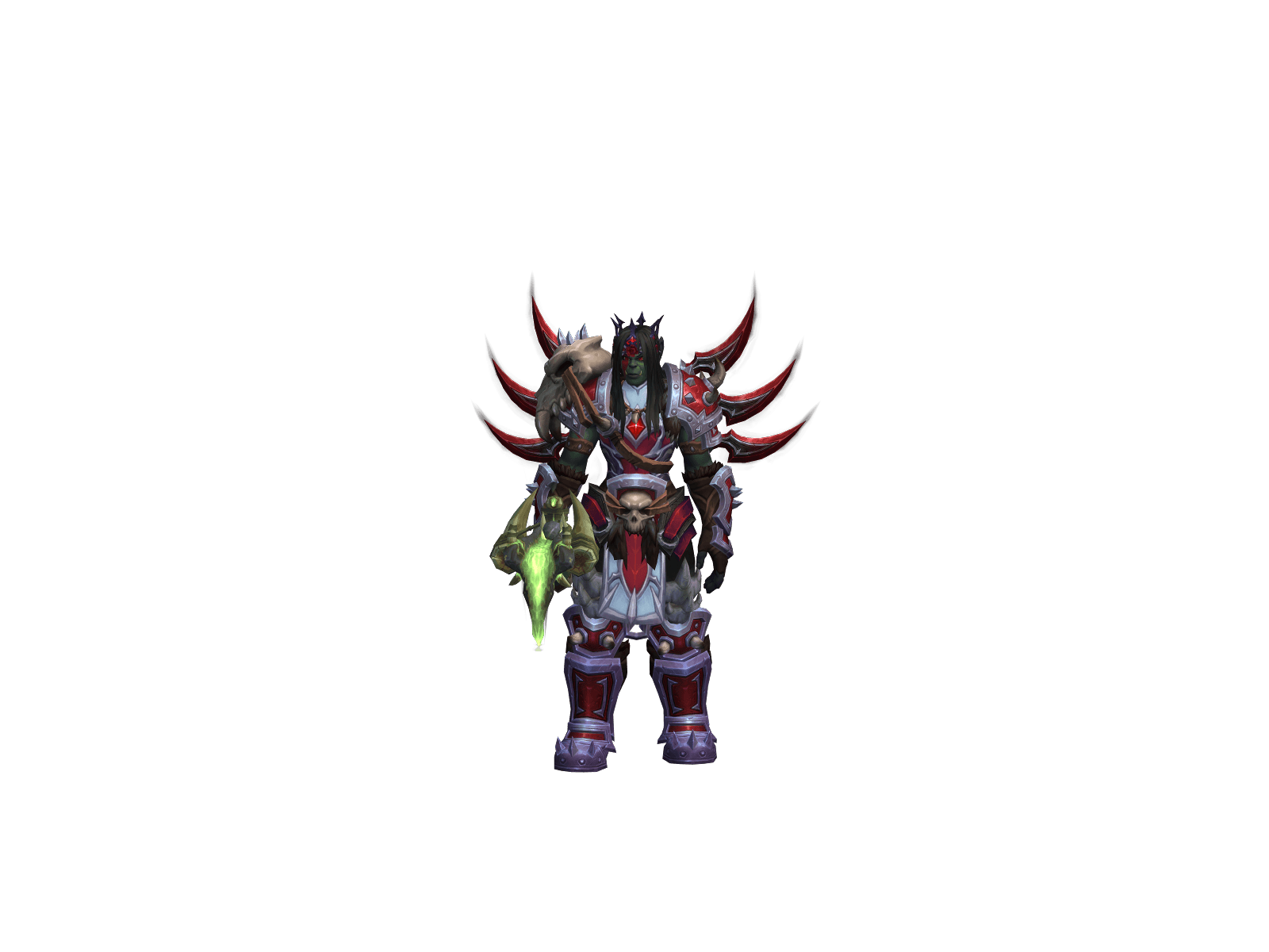 Full character render of Crémation
