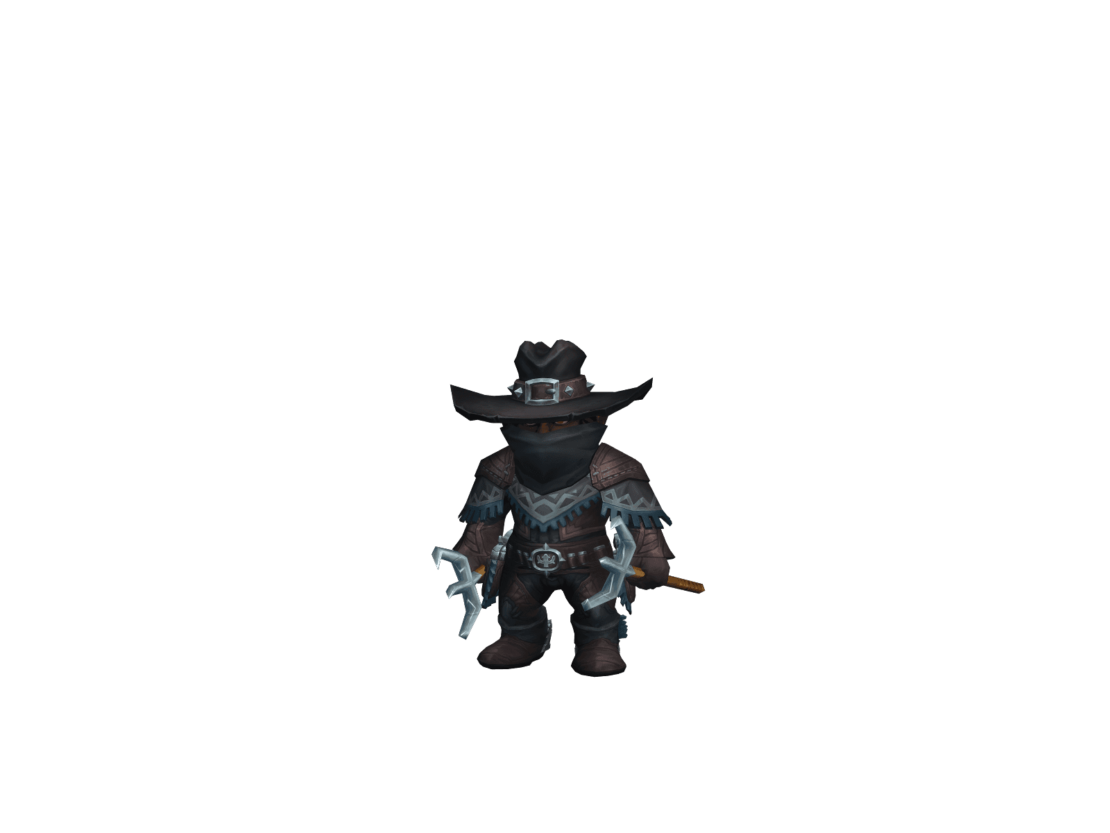Full character render of Destrozirl
