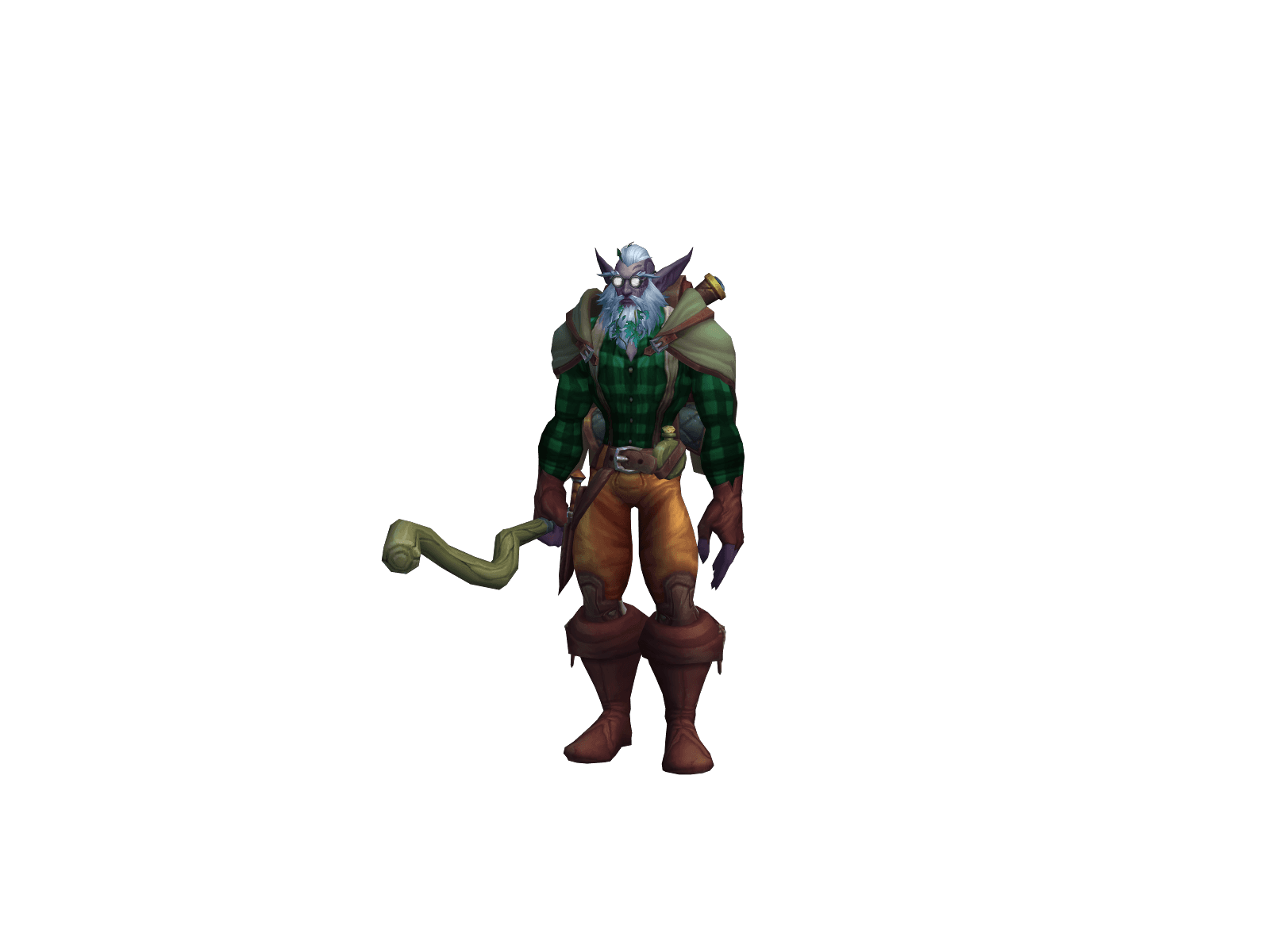 Full character render of Pøøbear