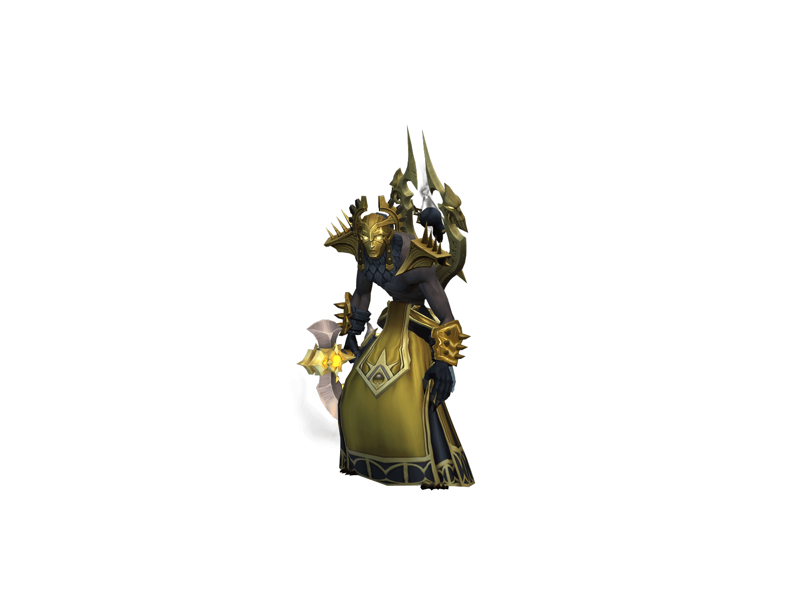 Full character render of Demiurg