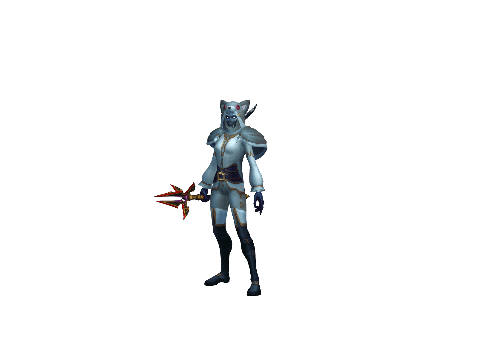Full character render of Vhike