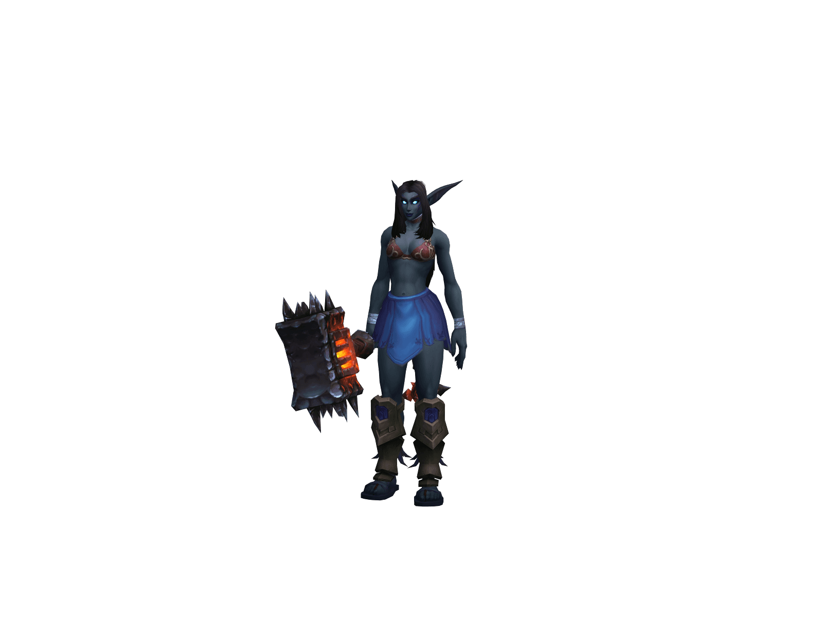 Full character render of Warwur