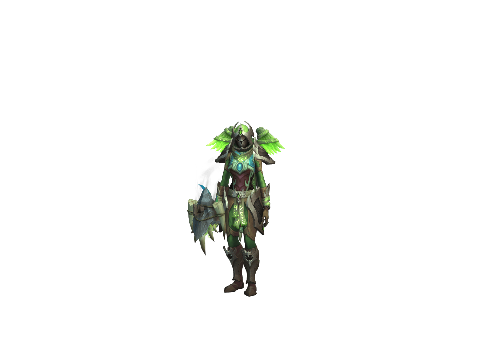 Full character render of Apehandlér