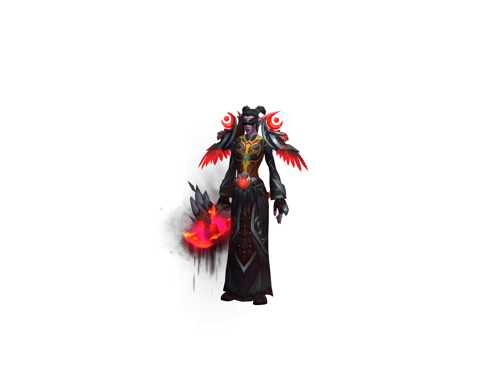 Full character render of Mykk