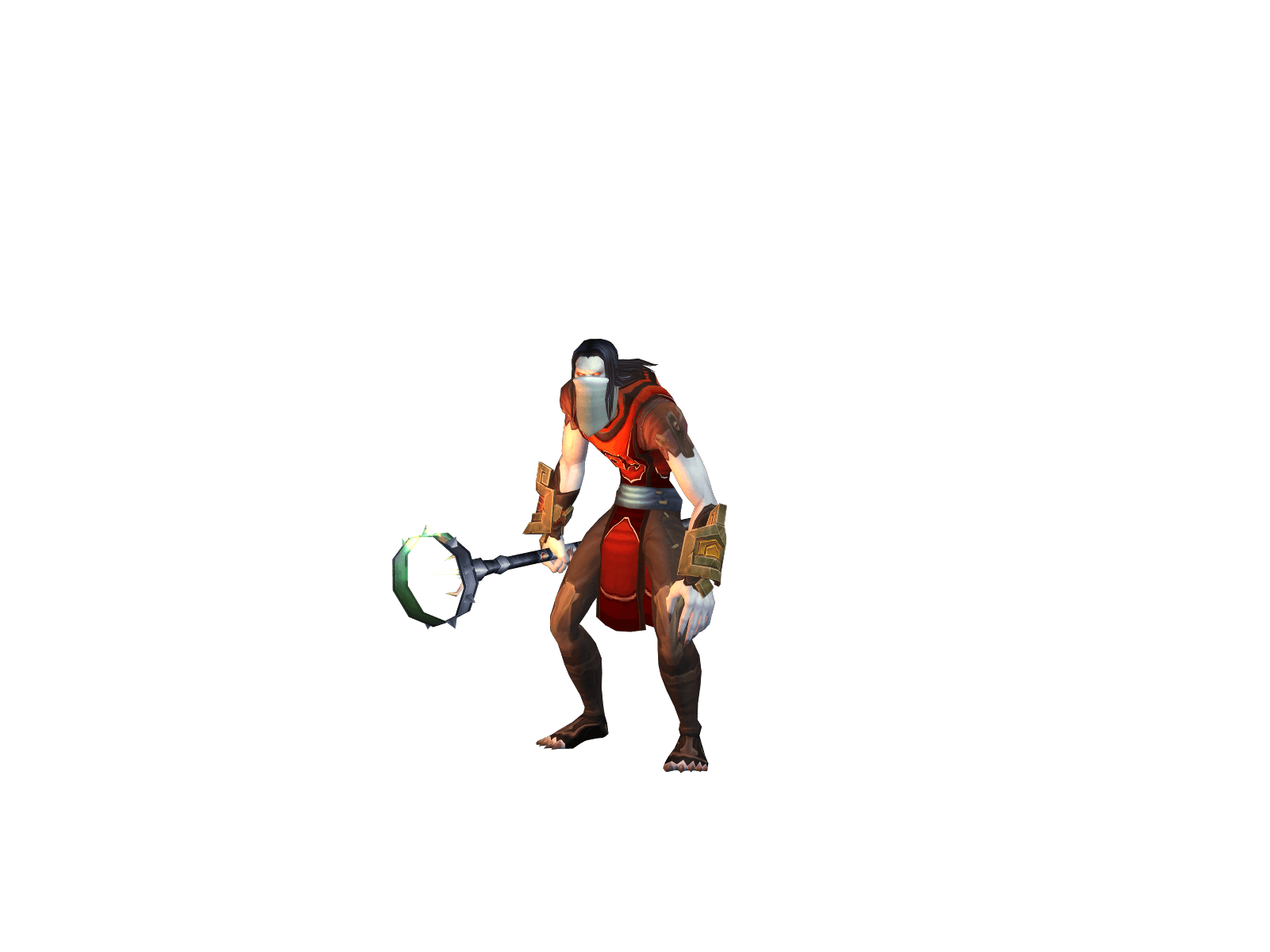 Full character render of Ðrizte