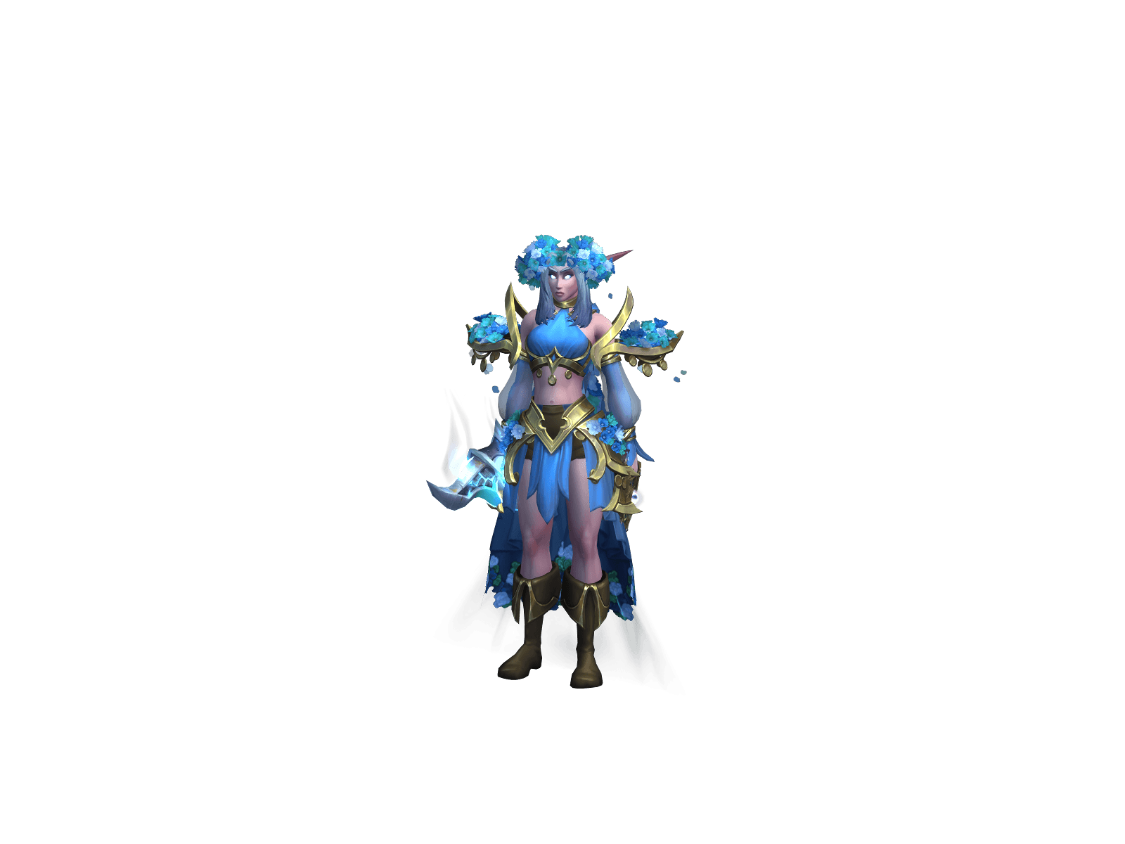 Full character render of Kaeli