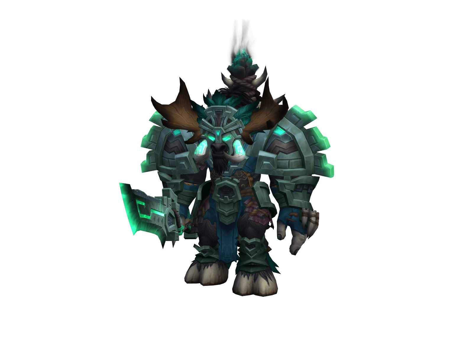 Full character render of Decayren