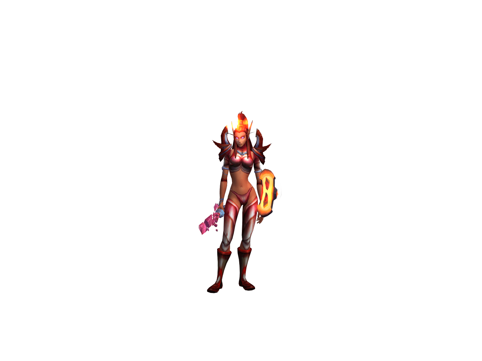 Full character render of Bloodphysics