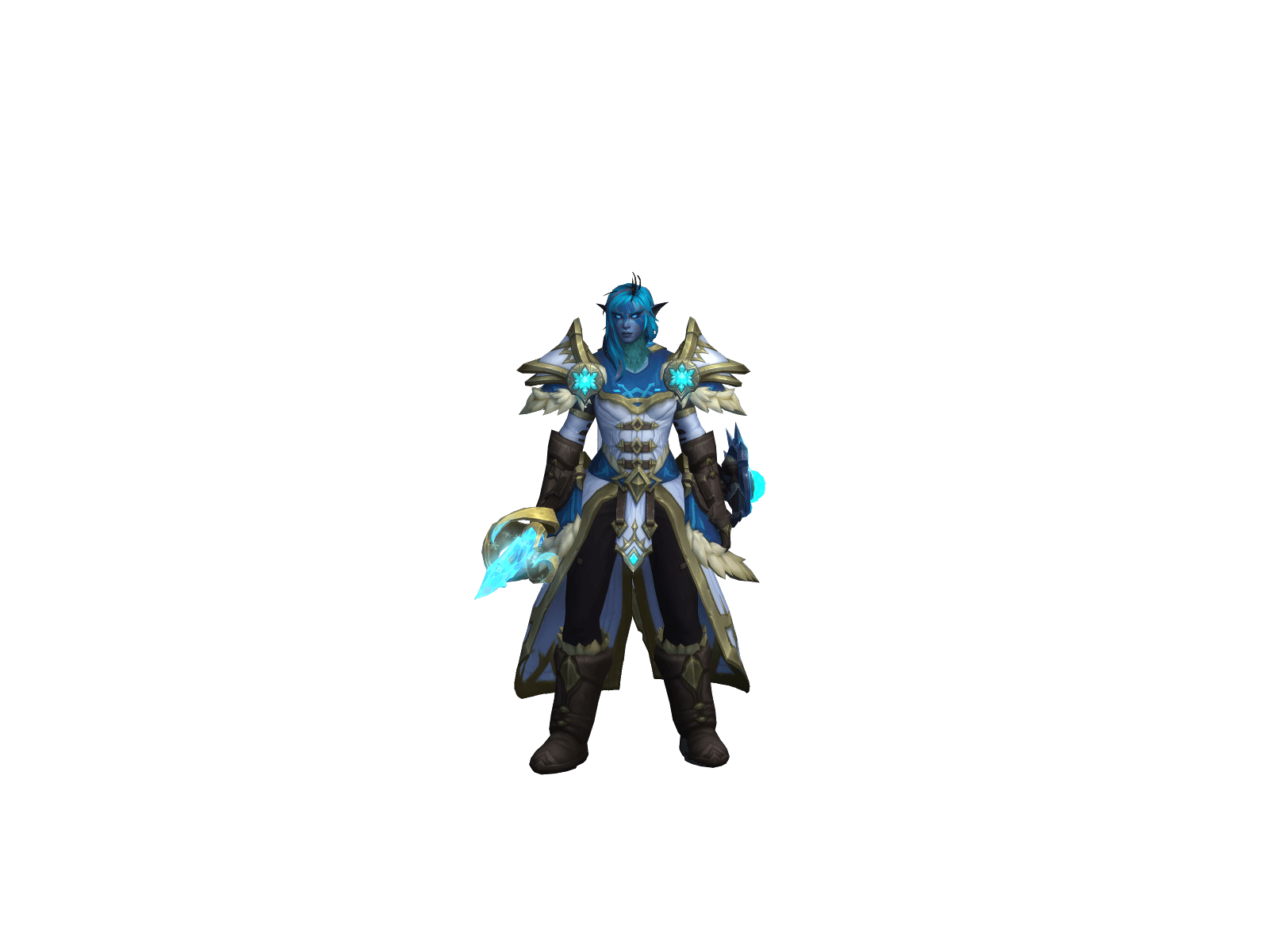 Full character render of Bluesaber