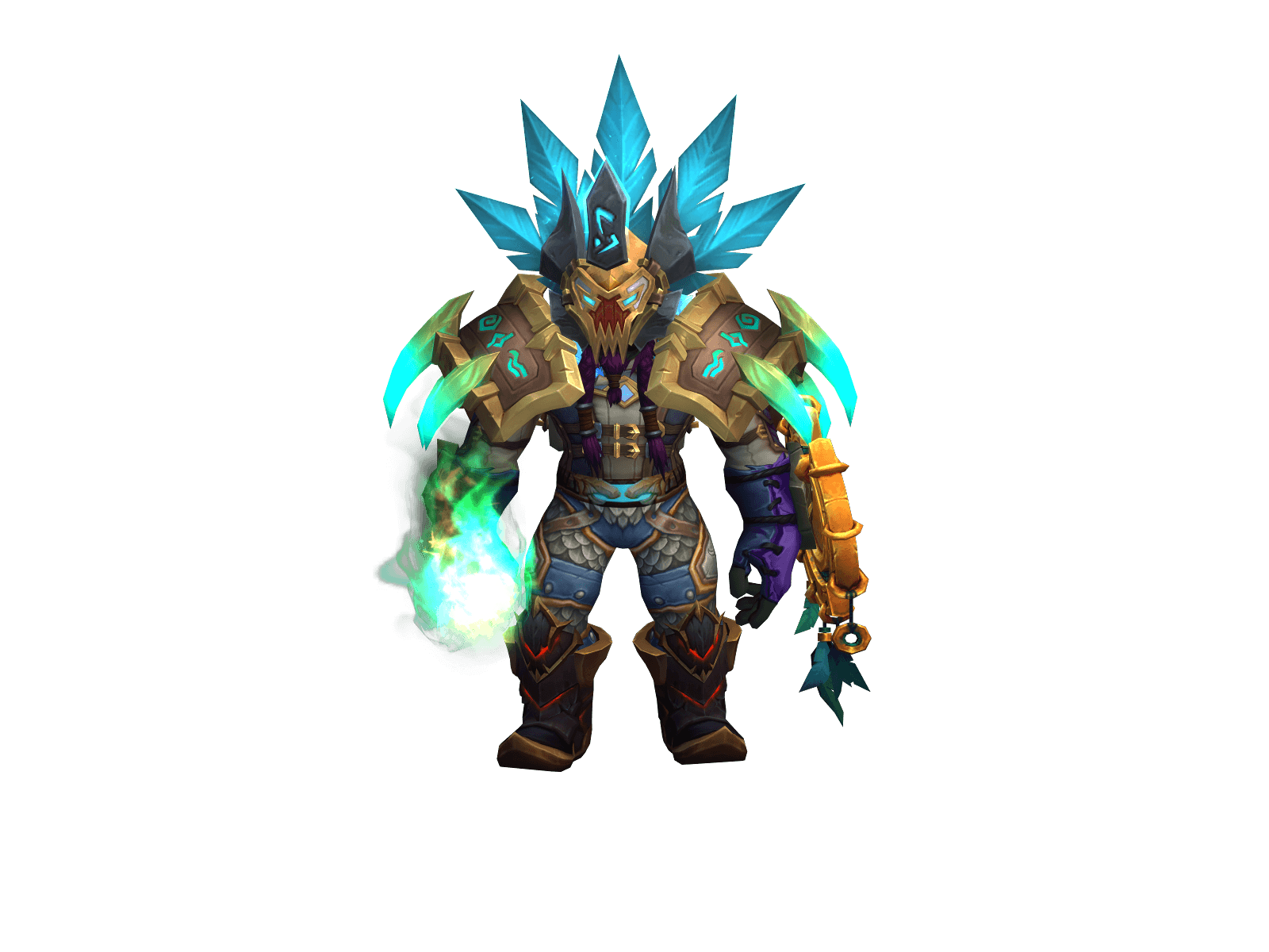 Full character render of Adønis