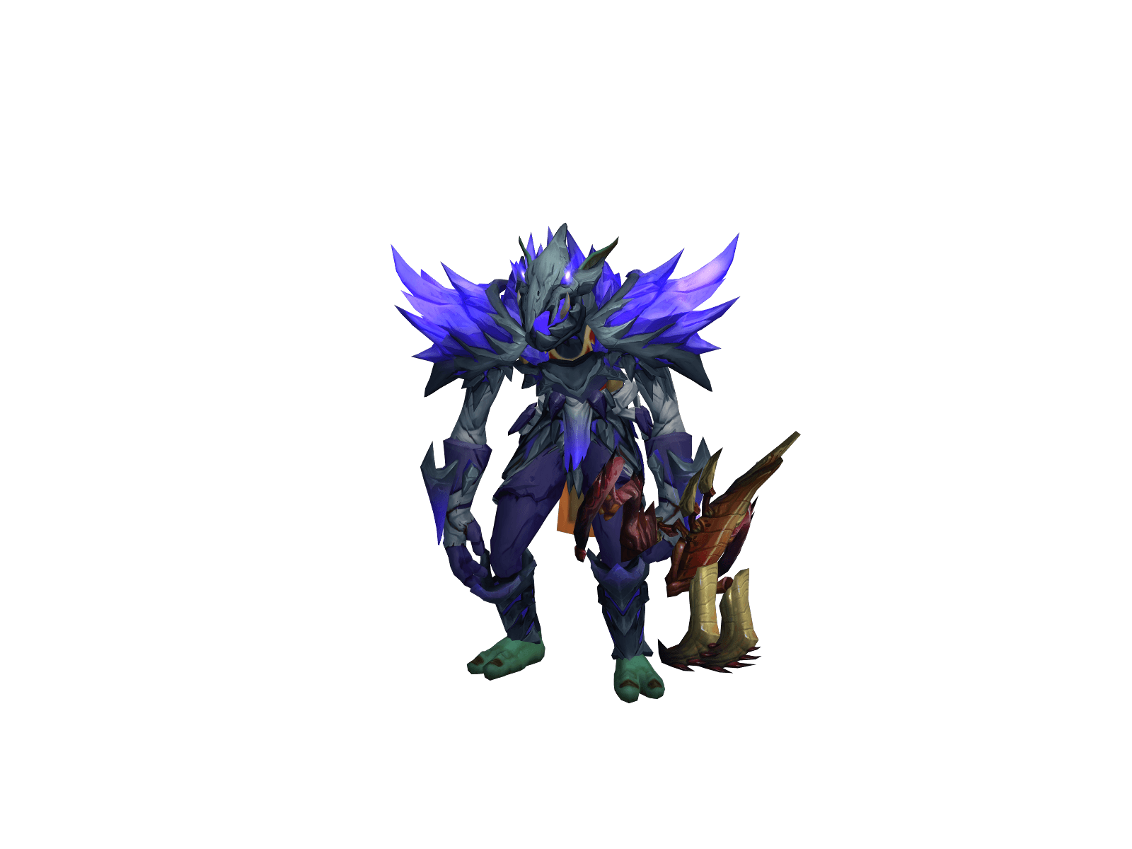 Full character render of Crackahuntah