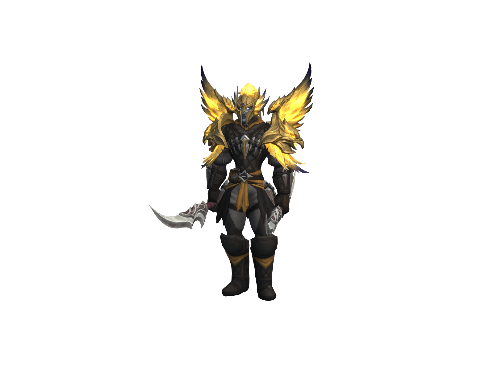 Full character render of Trenn