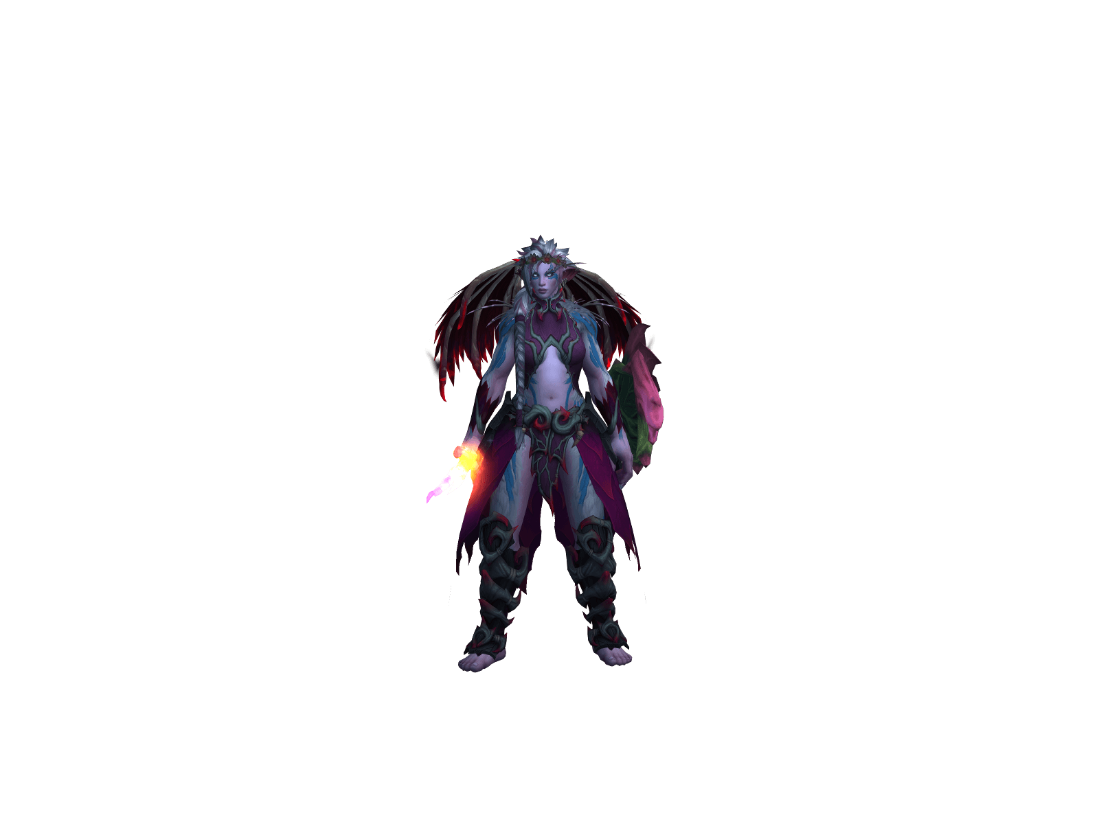 Full character render of Raez