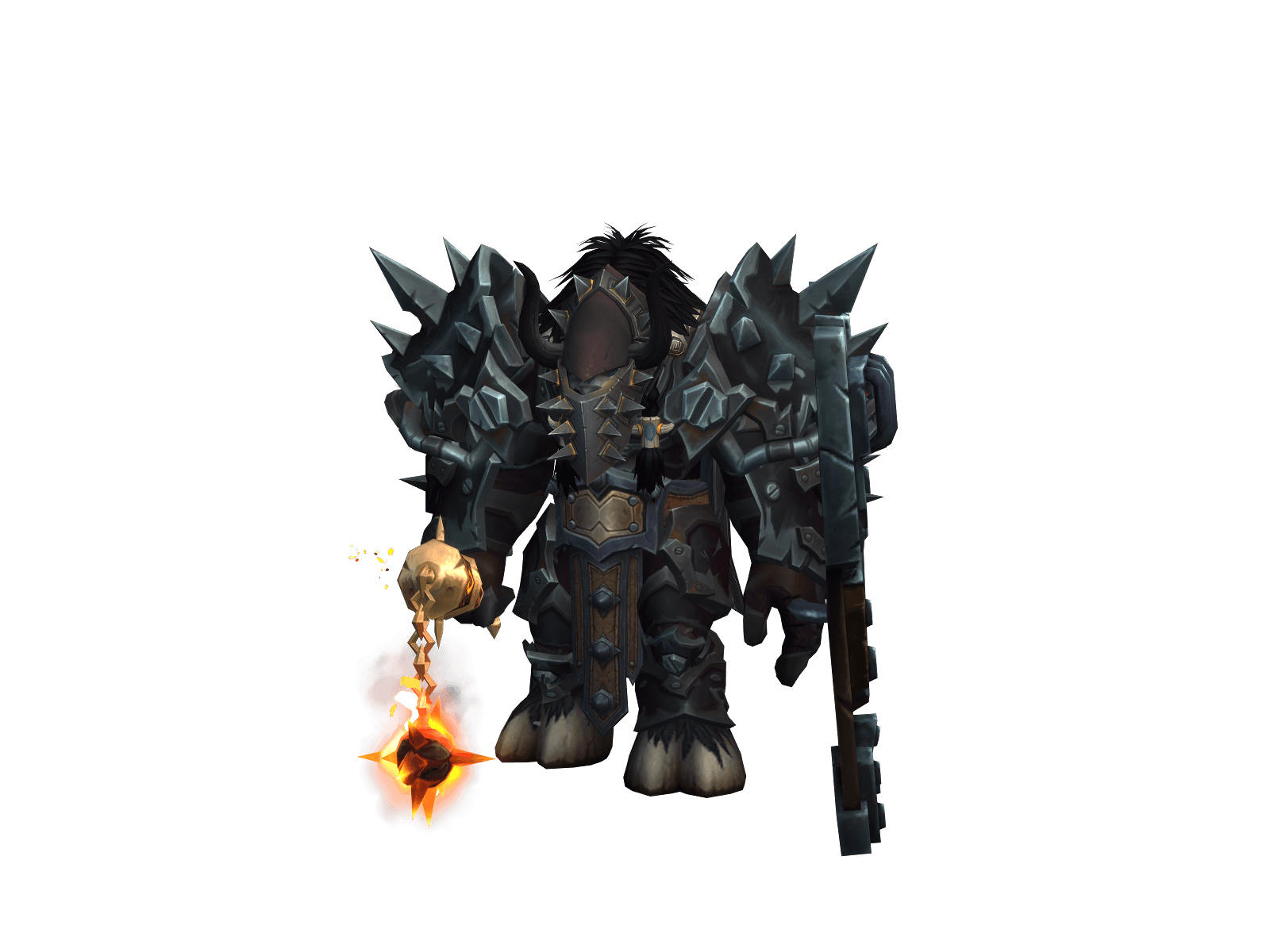 Full character render of Holytren