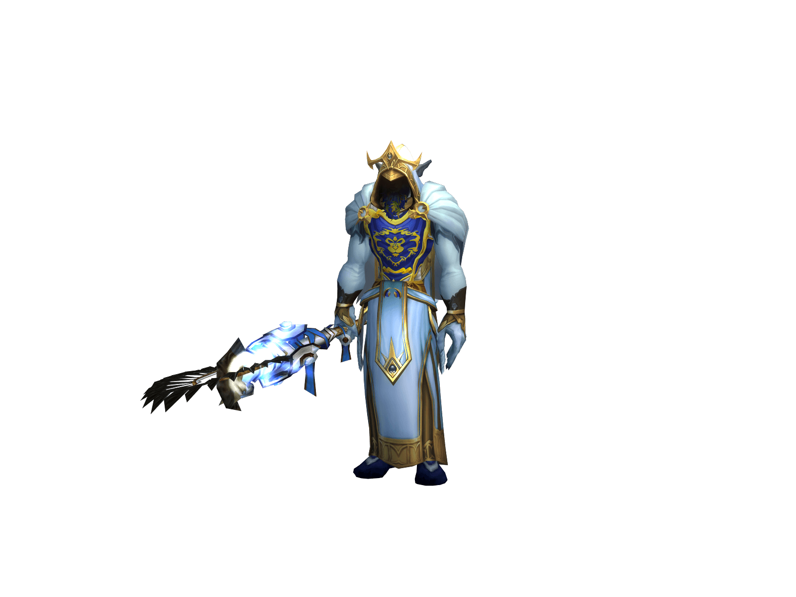 Full character render of Faw