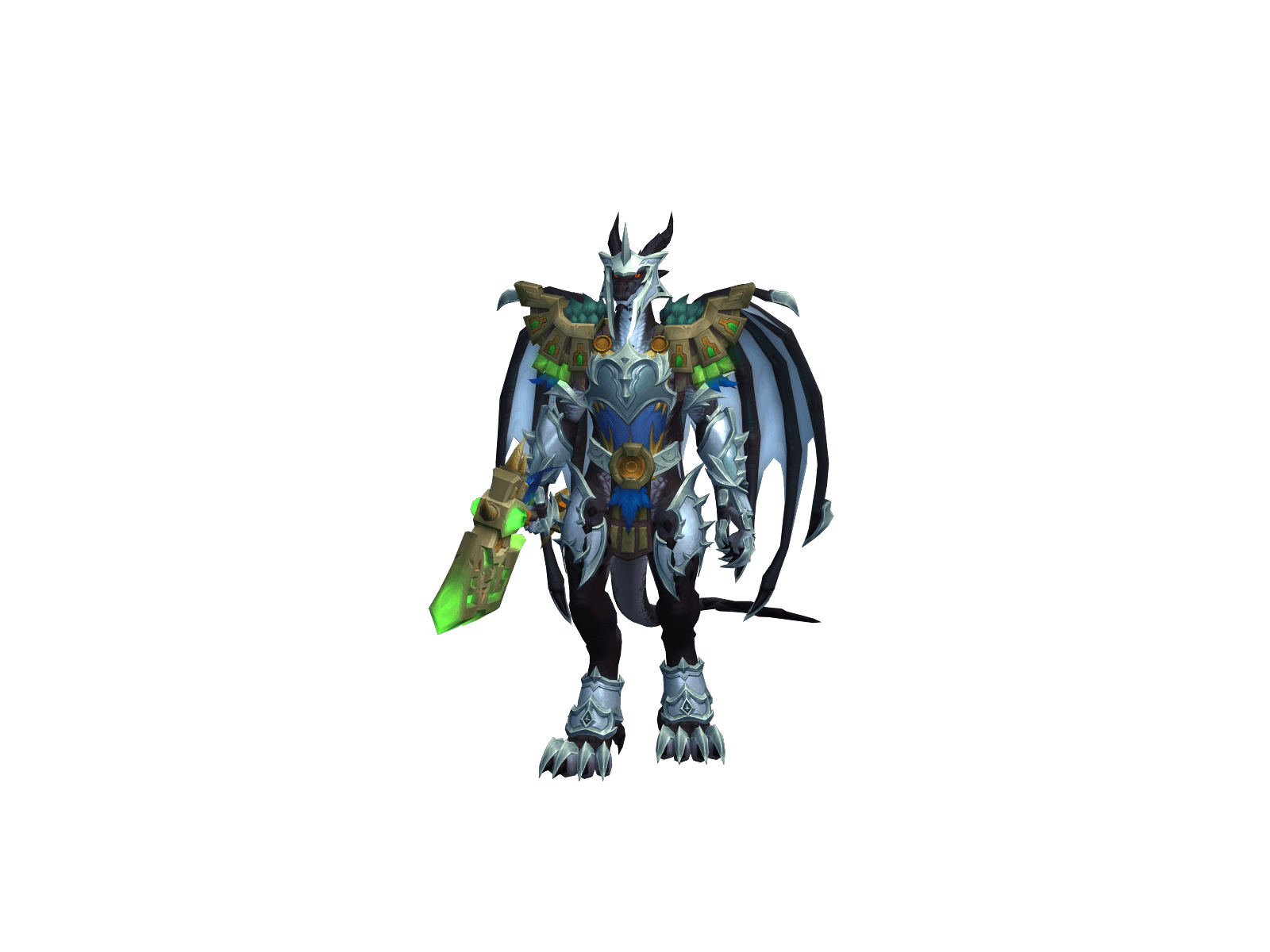 Full character render of Semadragon