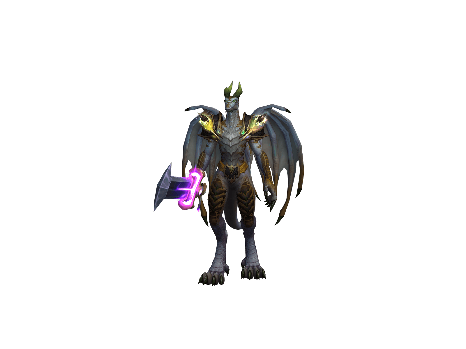 Full character render of Stinkydragon