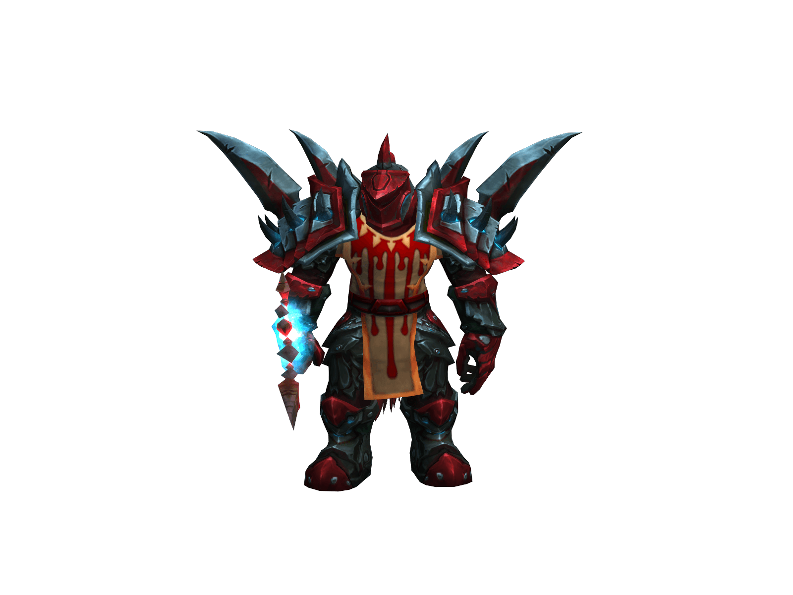 Full character render of Meanface