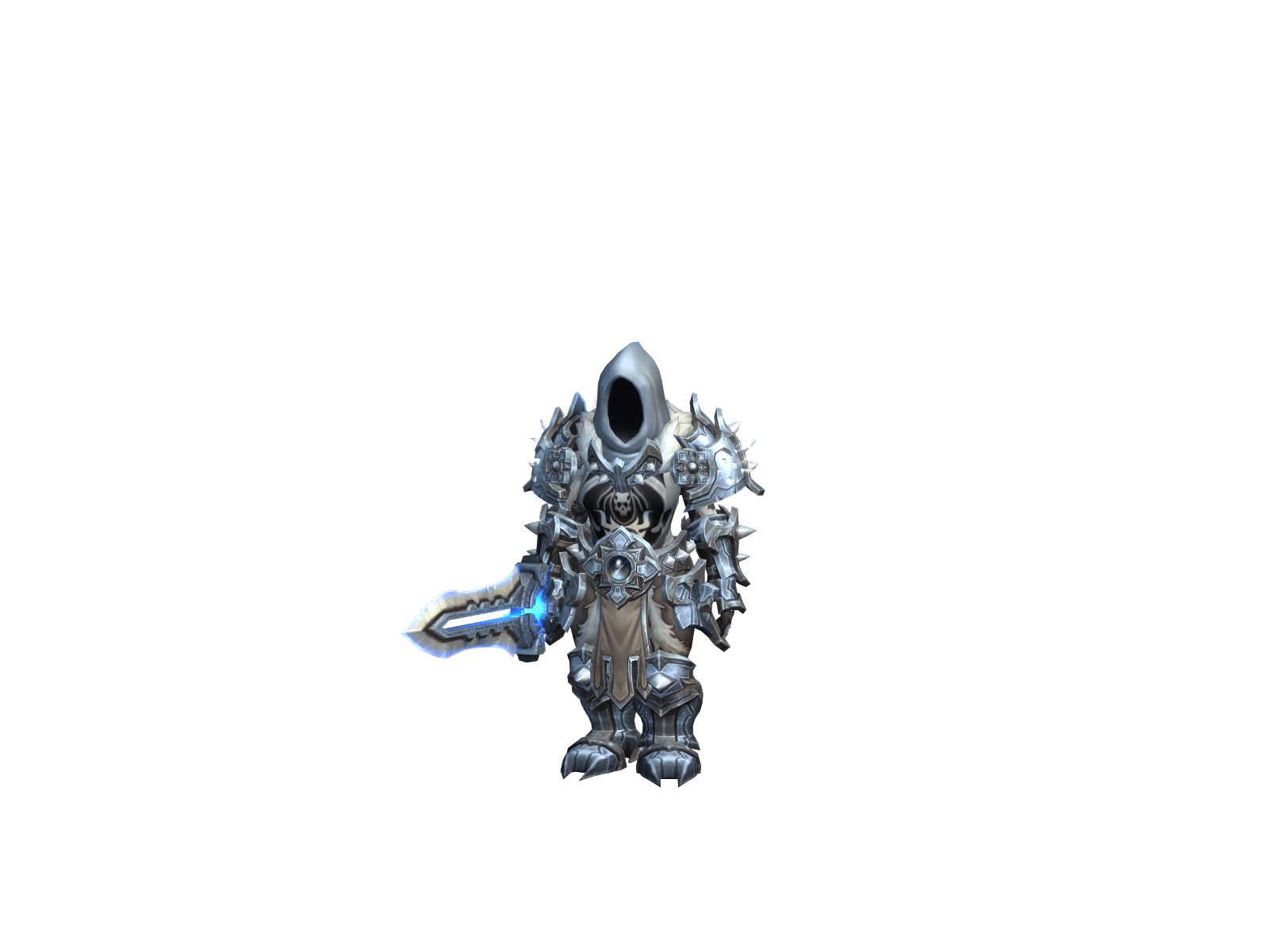 Full character render of Sacrîficio