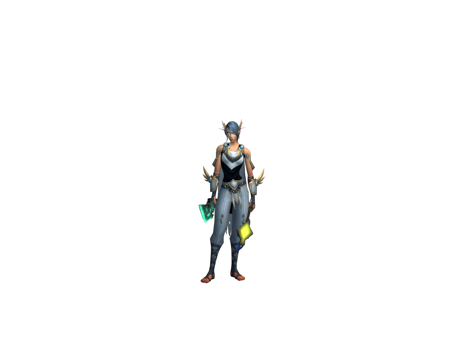 Full character render of Bobspriest