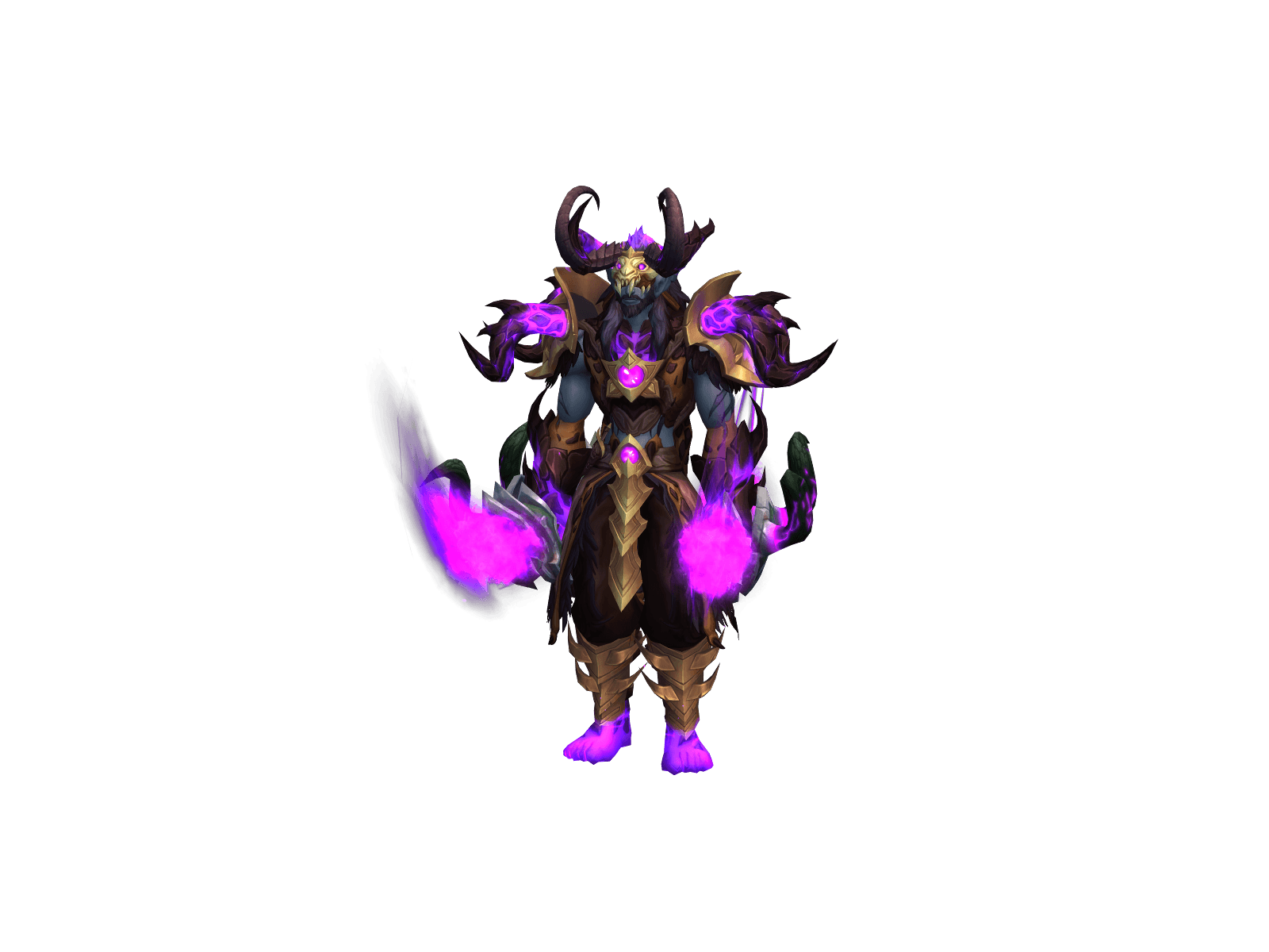 Full character render of Grimuscle