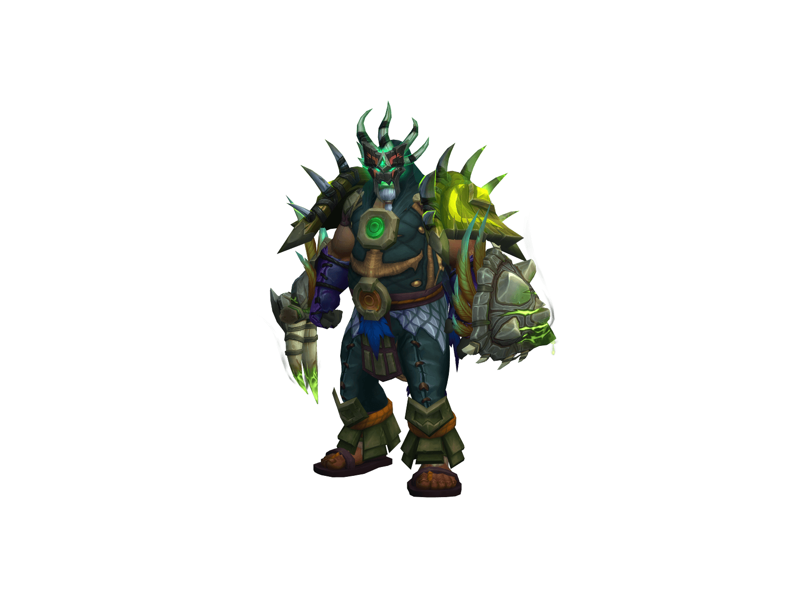 Full character render of Honørio