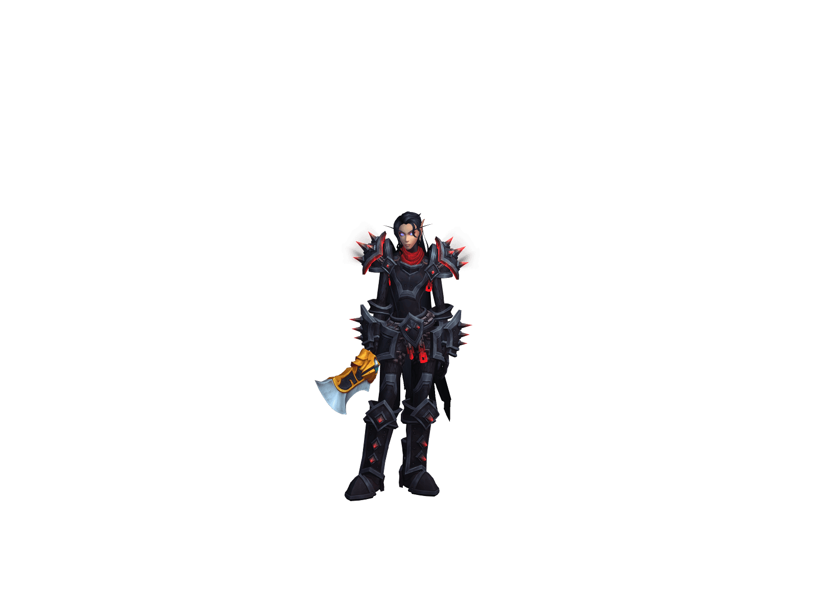 Full character render of Truefaxz