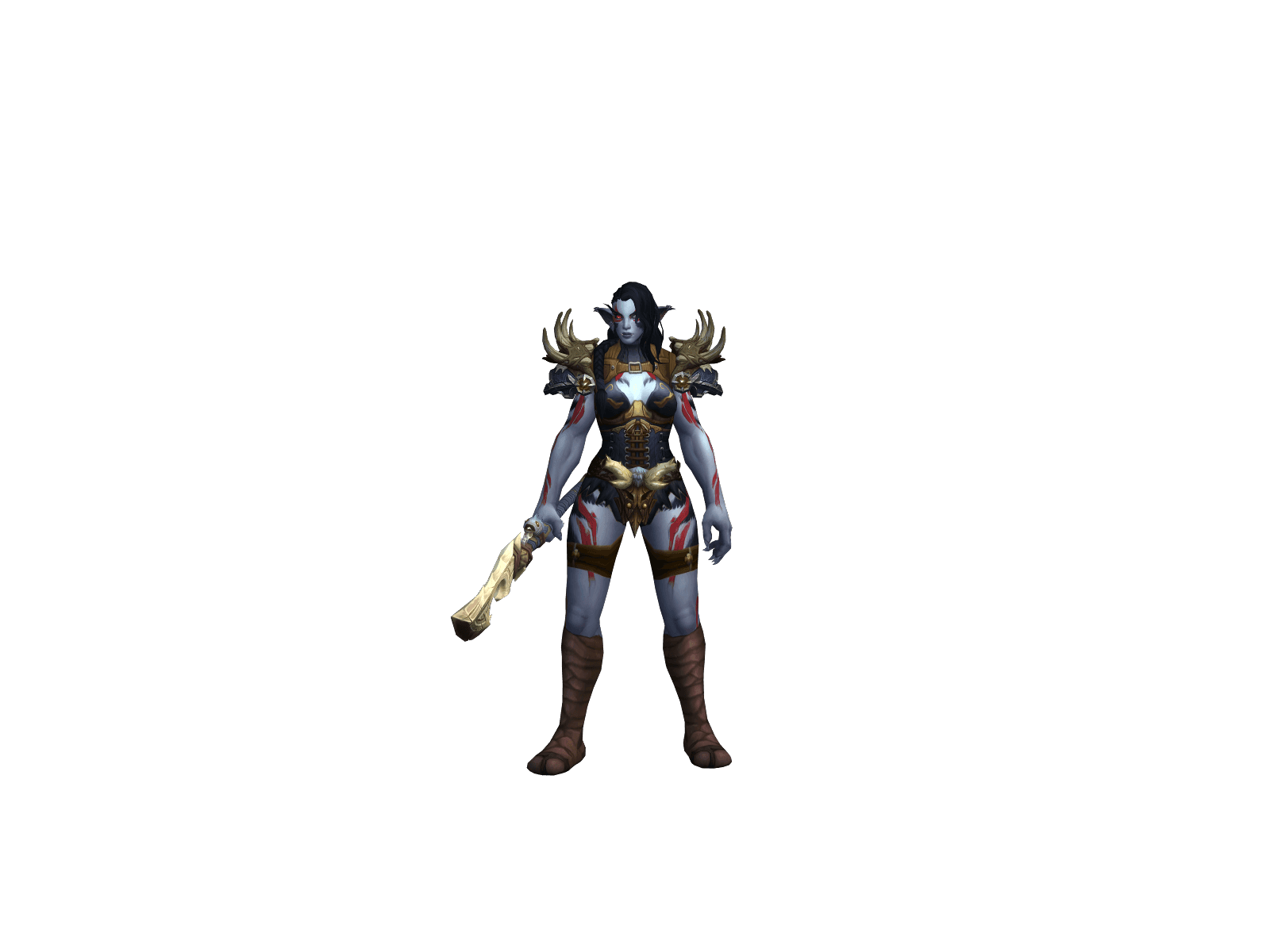 Full character render of Alnha