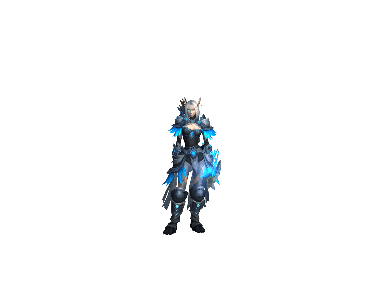 Full character render of Keeley
