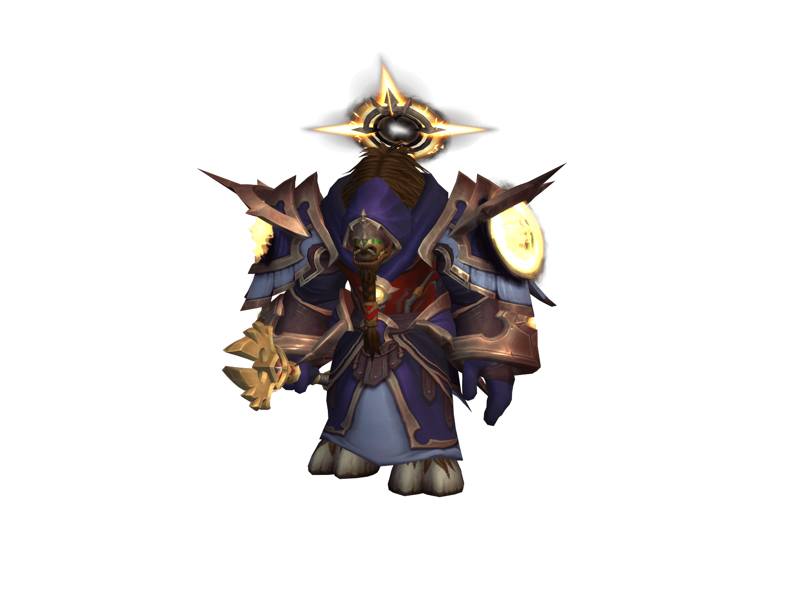 Full character render of Purplepill