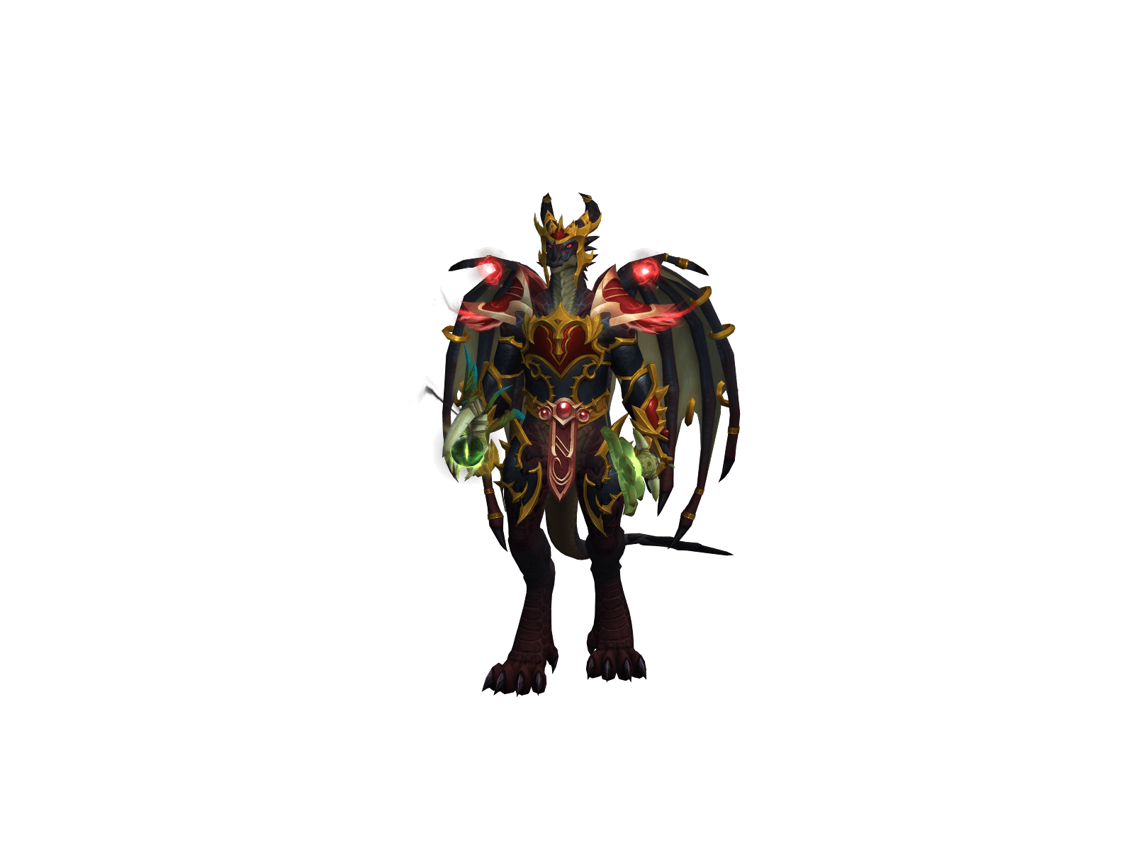 Full character render of Quetzalqoatl